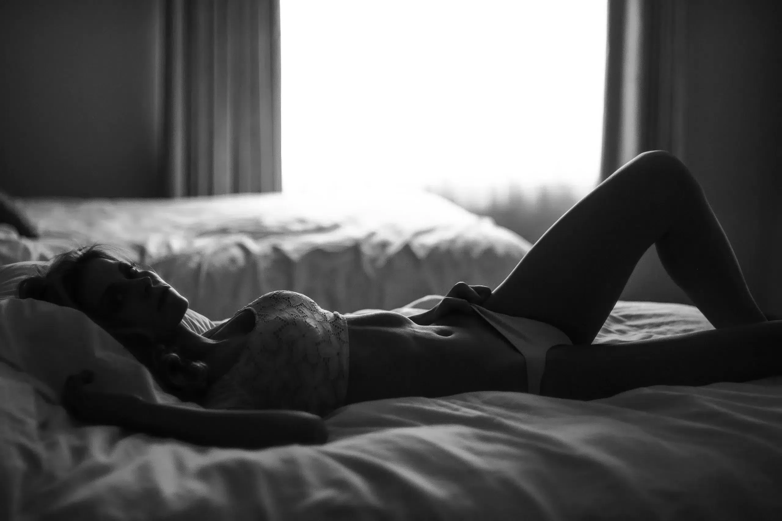 escort in bed